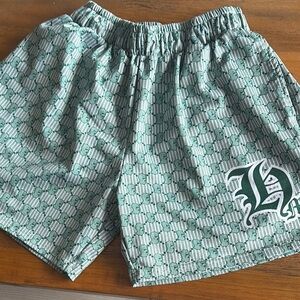 Green Athletic Shorts